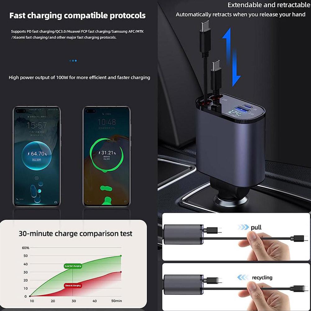 PowerMate 4-in-1 Car Charger
