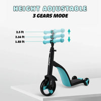 3-in-1 Kids Convertible Scooter